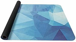 Yate Yoga Mat prírodná guma 185 cm x 68 cm x 0,1 cm modrá krystal