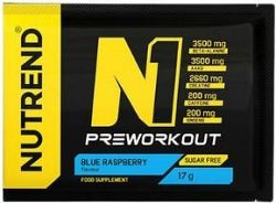 Nutrend N1 Pre-workout modrá malina 17 g