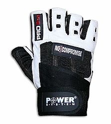 Power System fitness rukavice NO COMPROMISE M černá/bílá